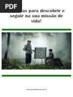 e Book Técnicas Para a Missão de Vida