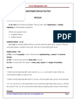 Useful English Grammar Tips PDF