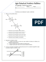 Avaliação Final Da II Unidade 8 Ano