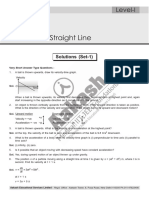 Motion in A Straight Line PDF