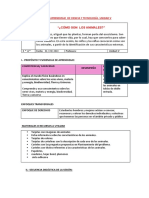 Sesion de Aprendizaje - ¿CÓMO SON LOS ANIMALES?