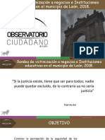 Sondeo de Victimizacion Leon 2018 (Negocios e Instituciones Educativas)