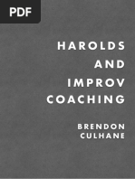 Harolds and Improv Coaching by Brendon Culhane