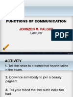 Functions of Communication Johnzen (Autosaved)