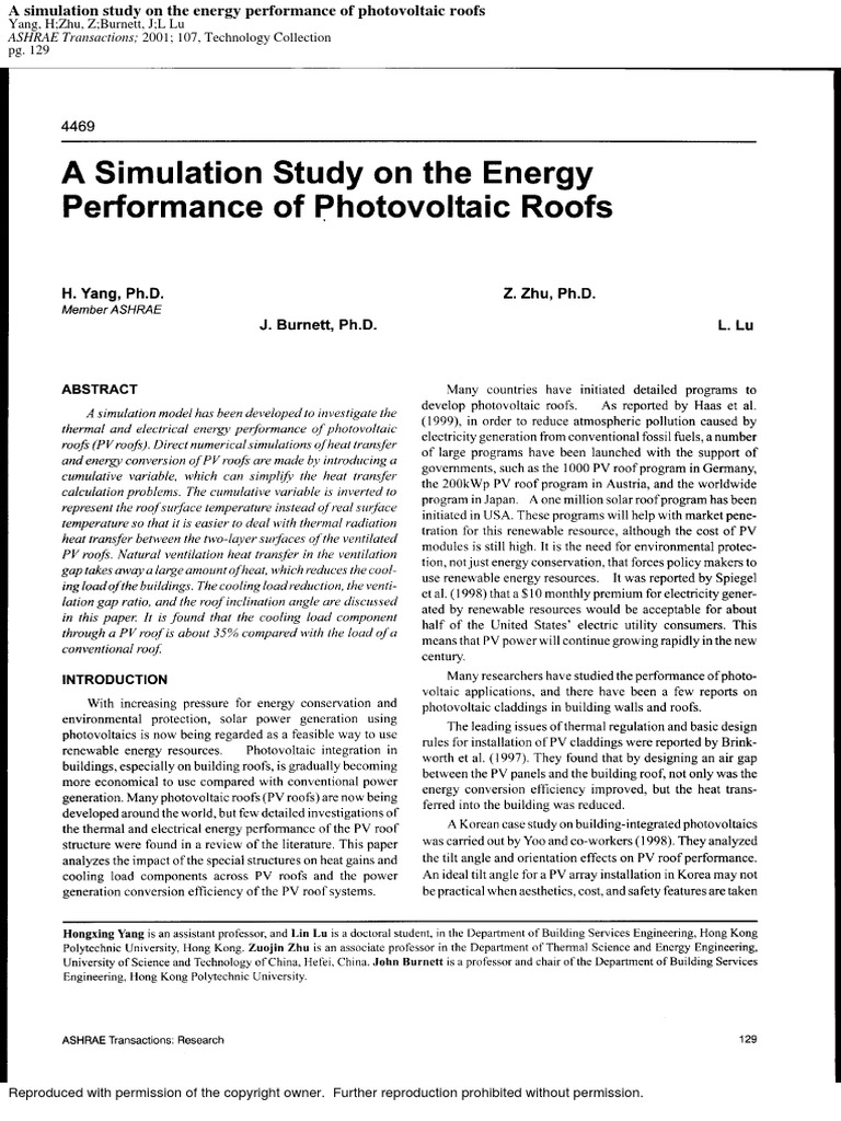 A Simulation Study On The Ener | PDF | Computers | Technology & Engineering
