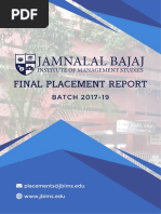 Placement Report PDF