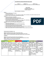 Esquema de Planeación Clase Multigrado