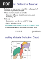 Material Selection Tutorial