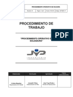 Procedimiento Operativo Soldadura