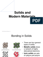 Solids and Modern Materials: © 2012 Pearson Education, Inc
