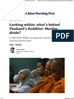 Looking Within - What's Behind Thailand's Buddhist-Muslim Divide - South China Morning Post