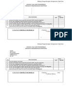 Checklist Usul Surat Rekomendasi Mengikuti Pengembangan Kompetensi PDF