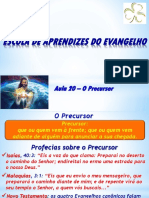 Eae Aula 20 - O Precursor