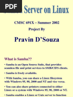 CMSC 691X - Summer 2002 Project By: Pravin D'Souza