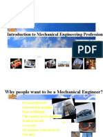 Why become a Mechanical Engineer