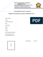 Formulir Pendaftaran Anggota HMJ