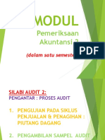 Modul Pemeriksaan Akuntansi