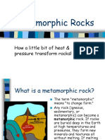 Metamorphic Rocks GRADE 11-PASTEUR