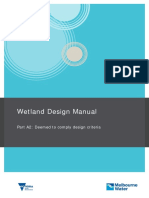 Constructed Wetlands Design Manual - Part A2 - Deemed To Comply Design Criteria