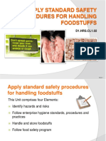 Standard Food Safety Procedures