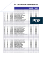 Evaluación Prácticas Pre Profesionales