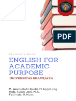 English for Academic Purpose: The Changing Position of English on the Internet