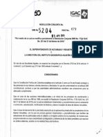 Resolucion Conjunta IGAC479 SNR 5204 Firmada y Marcada IGAC PDF
