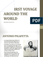 The First Voyage Around The World