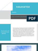 Industrial Visit: Leave Your Footprint, Take Memories With You