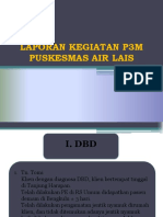 Laporan Kegiatan P3M Puskesmas Air Lais