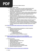 The Role and Applications of Data Science in Different Industries