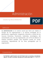 Principios de Administracion