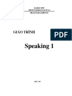 Speaking lecture