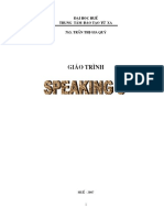 Speaking lecture 3