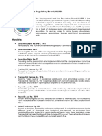 Housing and Land Use Regulatory Board