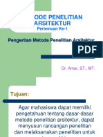 351520355-Pertemuan-1-Metode-Penelitian-Arsitektur.pptx