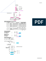 Dyke Wall Design (ACI)