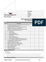 WI 0000 FIC 002 Air Compressor Installation