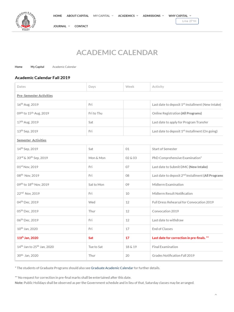 Academic Calendar: Admissions Open Now | PDF | Academic Term | Educational  Stages