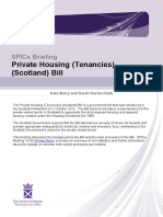 SB 15-68 Private Housing Tenancies Scotland Bill