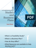 Developing Feasibility Studies and Business Plans: Swati Bhatt