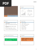 Signals: Digital Signal Processing