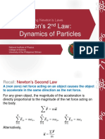 1.13 NewtonÃ - S 2nd Law Dynamics of Particles - Quizless