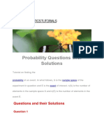 Probability Questions With Solutions: Free Mathematics Tutorials