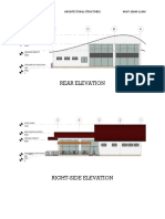 Rear Elevation: Raz, Jim Bryan E. Architectural Structures MWF 10AM-11AM
