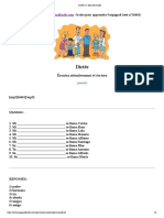 30 - Dictée Liens de Famille