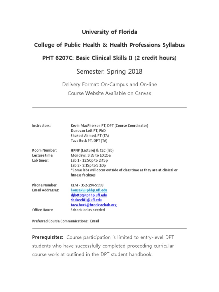 Clinicl Skills | PDF | Course Evaluation | Test (Assessment)