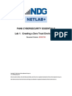 Lab 1 Creating A Zero Trust Environment PDF