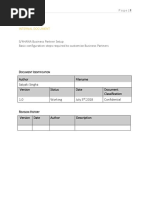 BP Functionality S4 HANA