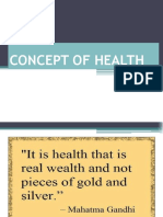 Concept of Health